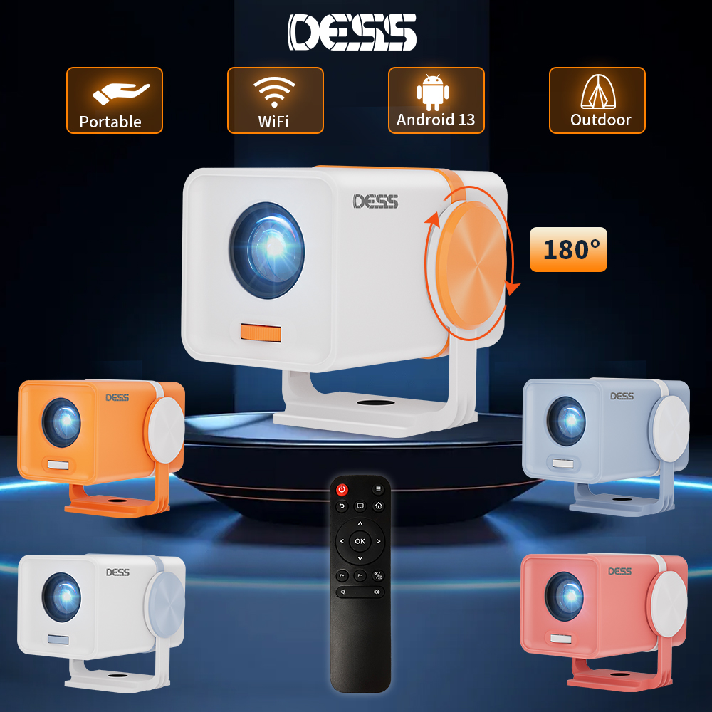 Home Cinema Entertainment - DESS Projector Android 13 Dual Band