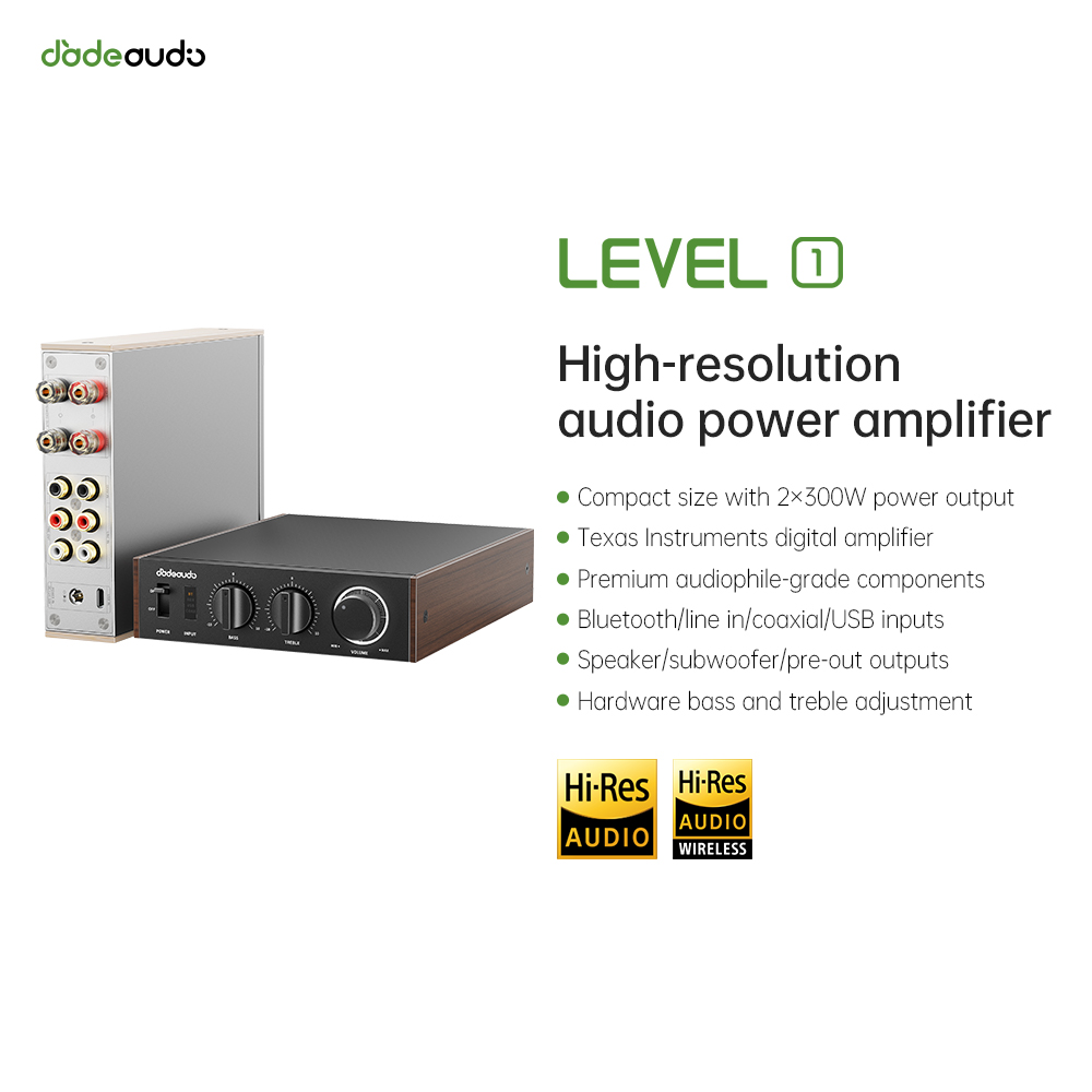 Home Cinema Marantz - JadeAudio Level 1 Desktop HiFi Bluetooth