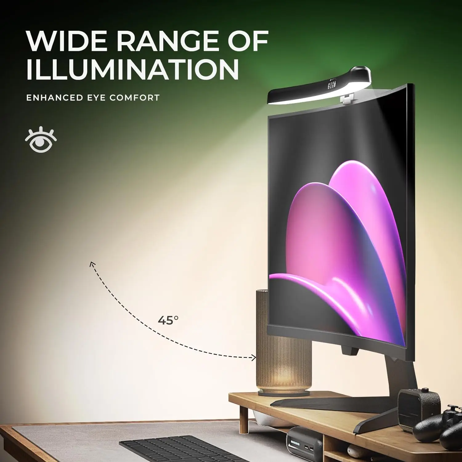 Monitor Light Bar Curved with  - Home Cinema Led recension och pris