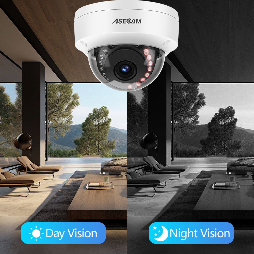 8MP 4K POE IP Camera IK10 Expl - Home Cinema Outdoor recension och pris