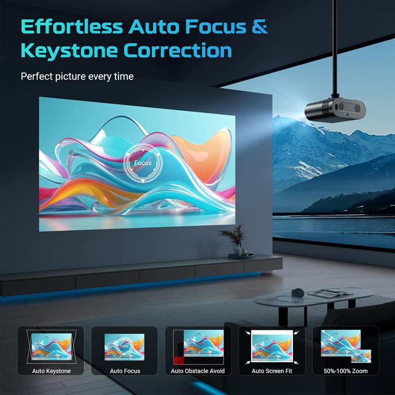 2025 Huaweishi L007  4K 1000AN - Home Cinema Focal recension och pris