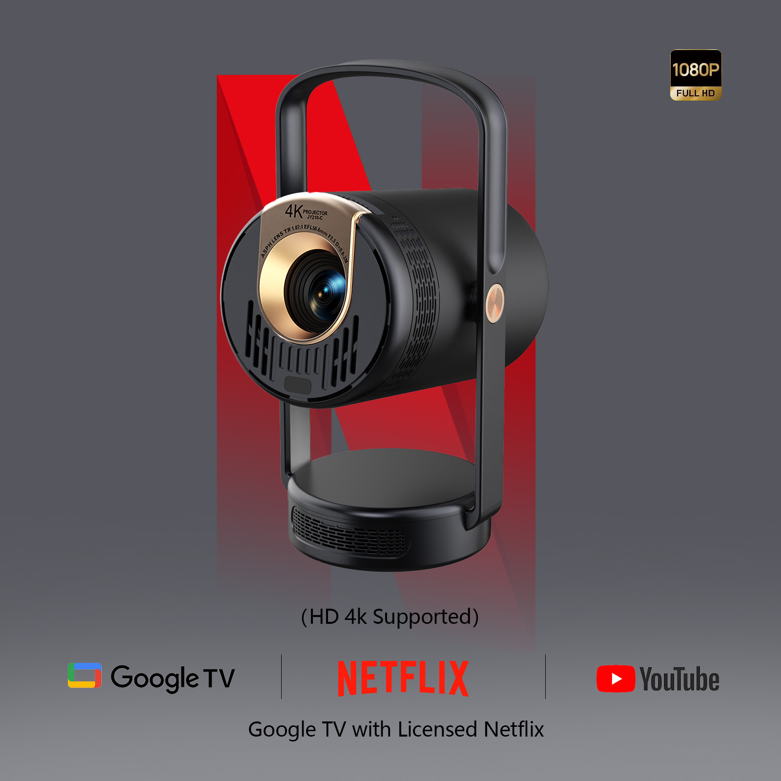 2026 New Smart Portable Projec - Home Cinema Entertainment recension och pris