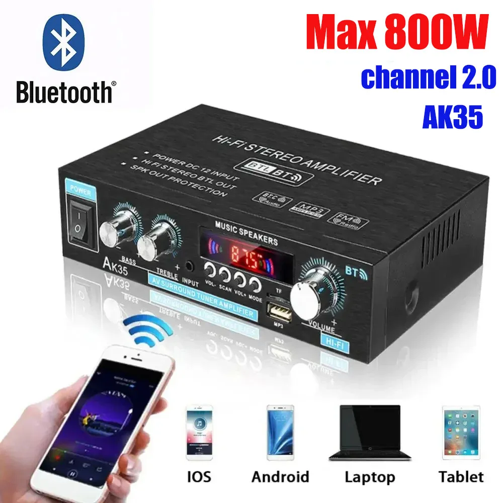 AK35 HiFi Digital Bluetooth Am - Home Cinema Bluetooth recension och pris