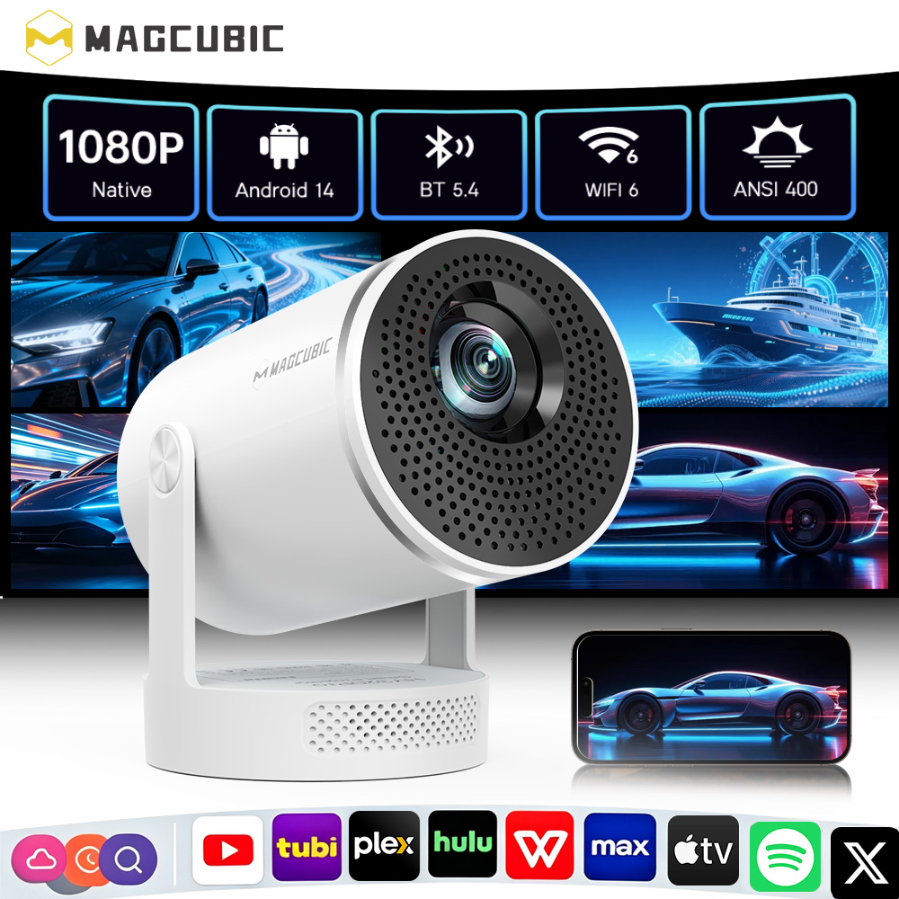 Magcubic 8K Projector HY320Pro - Home Cinema Focal recension och pris