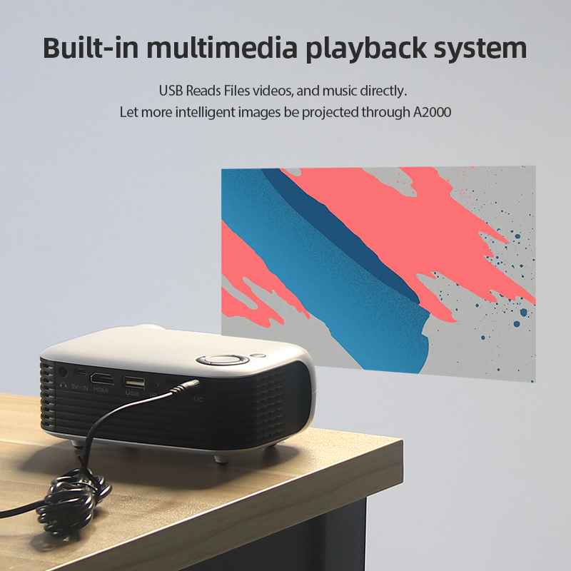 A2000 Mini Projector Portable  - Home Cinema Entertainment recension och pris