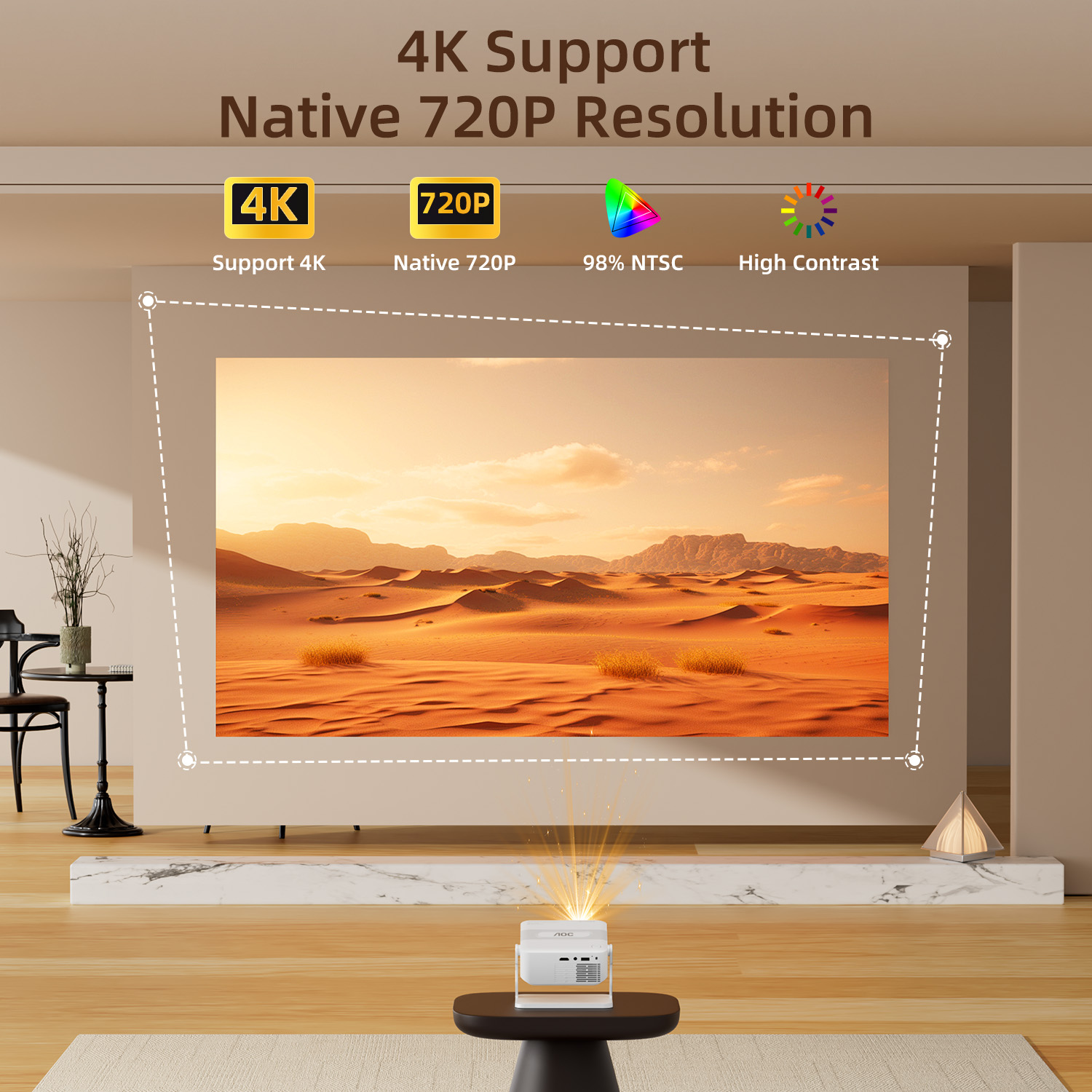 AOC HA109-PRO Portable Project - Home Cinema Entertainment recension och pris