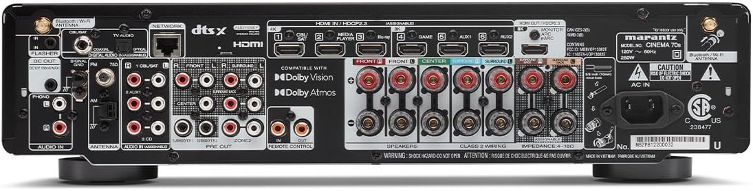Marantz Cinema 70S 7.2-Ch Rece - Home Cinema Marantz recension och pris