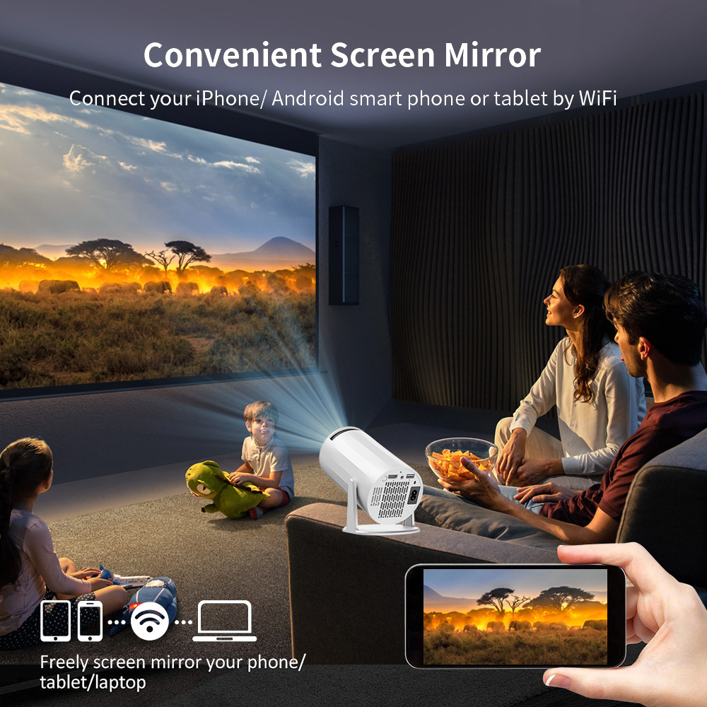 Salange X8Mini Smart Projector - Home Cinema Entertainment recension och pris
