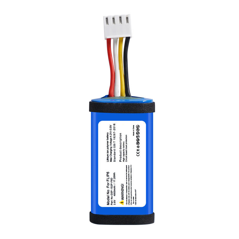 GSP-1S2P-F6D 3.6V 4800mAh 17.2 - Jbl Speaker Flip 6 recension och pris