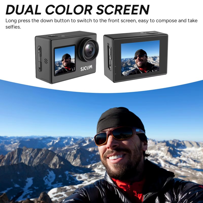 Dual Screen-SJ4000 SJCAM Helme - Home Cinema Outdoor recension och pris