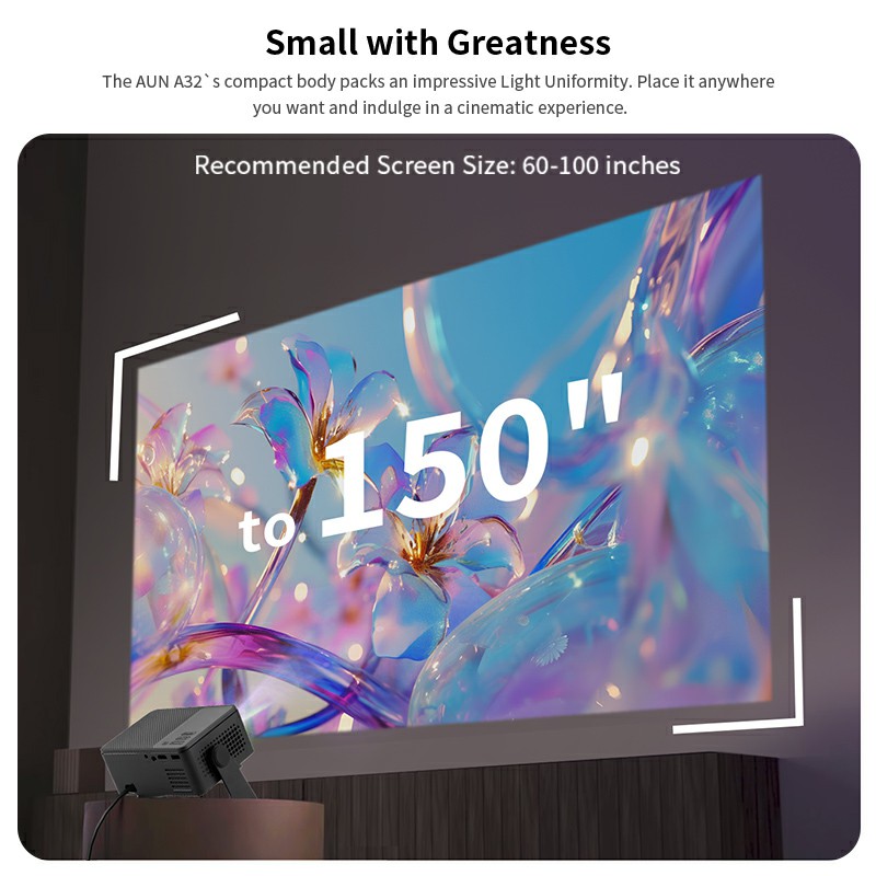 AUN A32 Pro Android 13 Project - Home Cinema Focal recension och pris