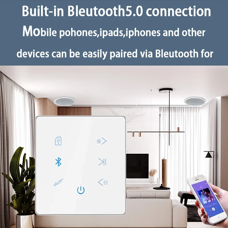 Bluetooth Wall Amplifier Home  - Home Cinema Bluetooth recension och pris