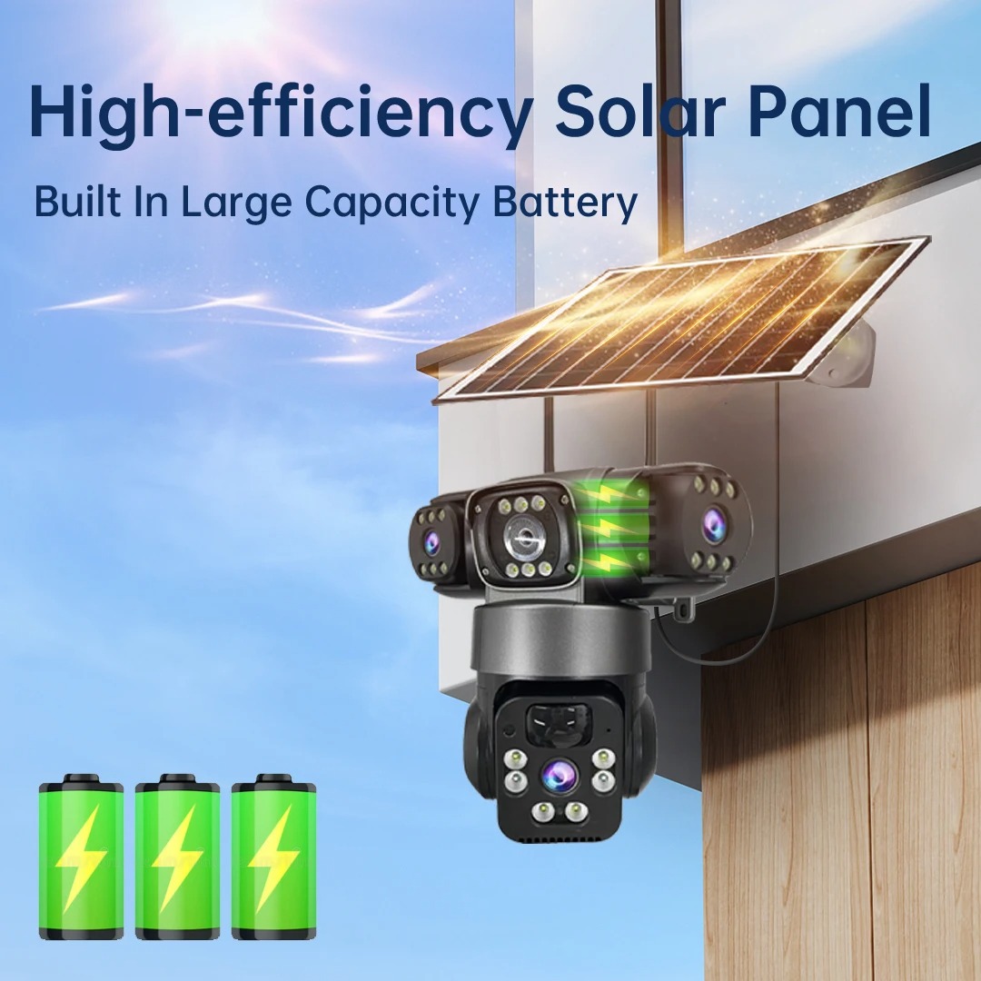 15MP V380 Pro Solar Camera Out - Home Cinema Outdoor recension och pris