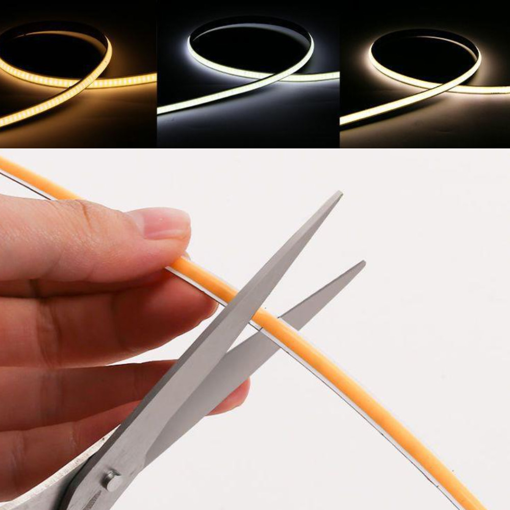 TUYA WiFi 5mm PCB COB LED Stri - Home Cinema Led recension och pris