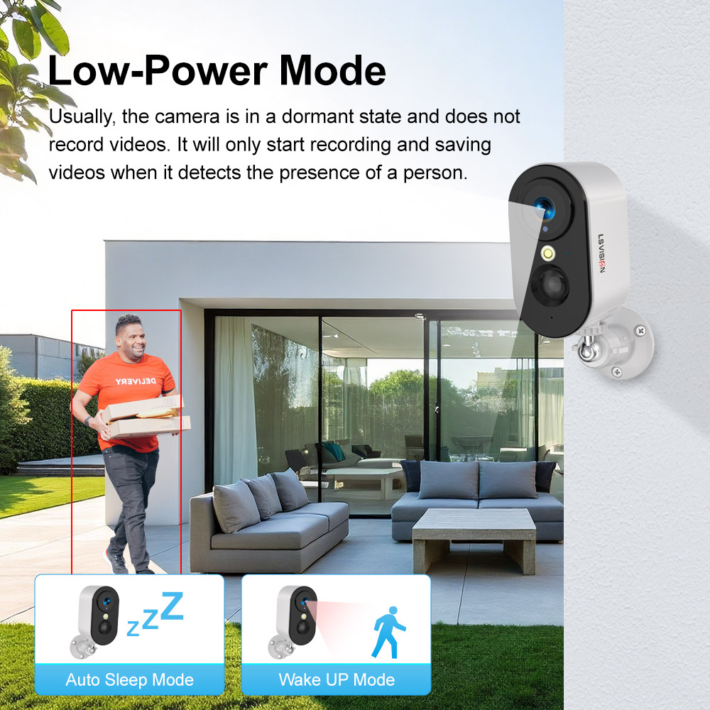 LS VISION 2K 5MP 4G SIM Card C - Home Cinema Outdoor recension och pris