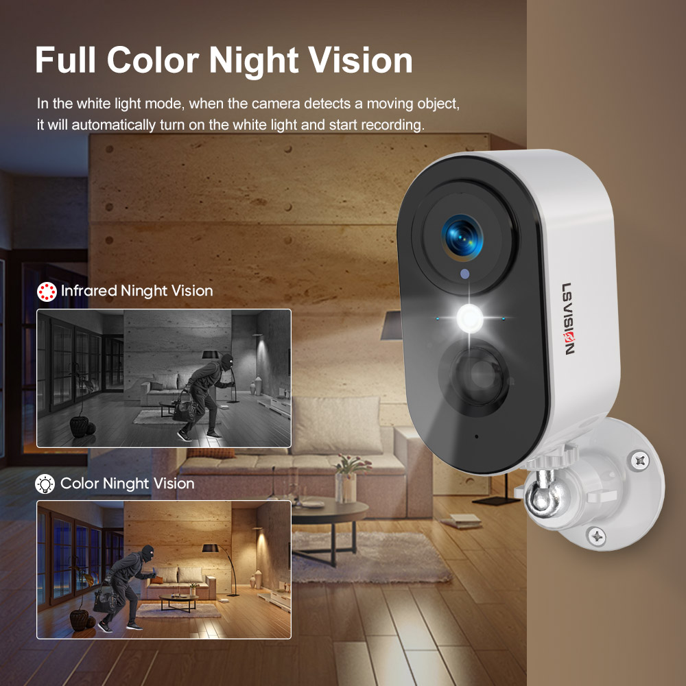 LS VISION 2K 5MP 4G SIM Card C - Home Cinema Outdoor recension och pris