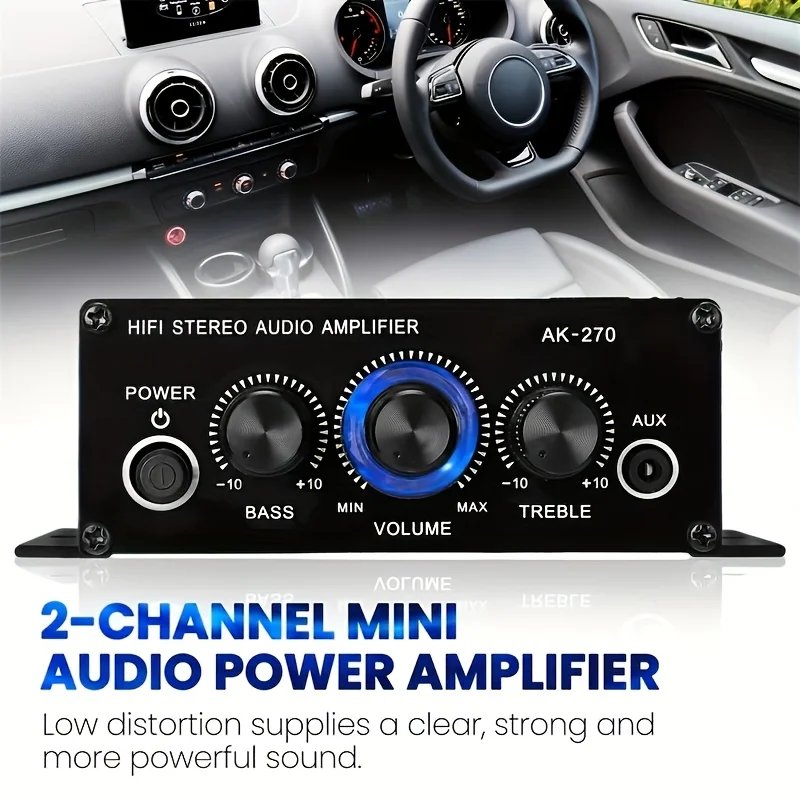 AK-270 400W Mini Power Amplifi - Home Cinema Marantz recension och pris