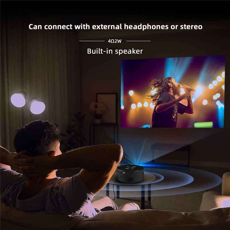 New Design~ YT200 Smart Projec - Home Cinema Entertainment recension och pris