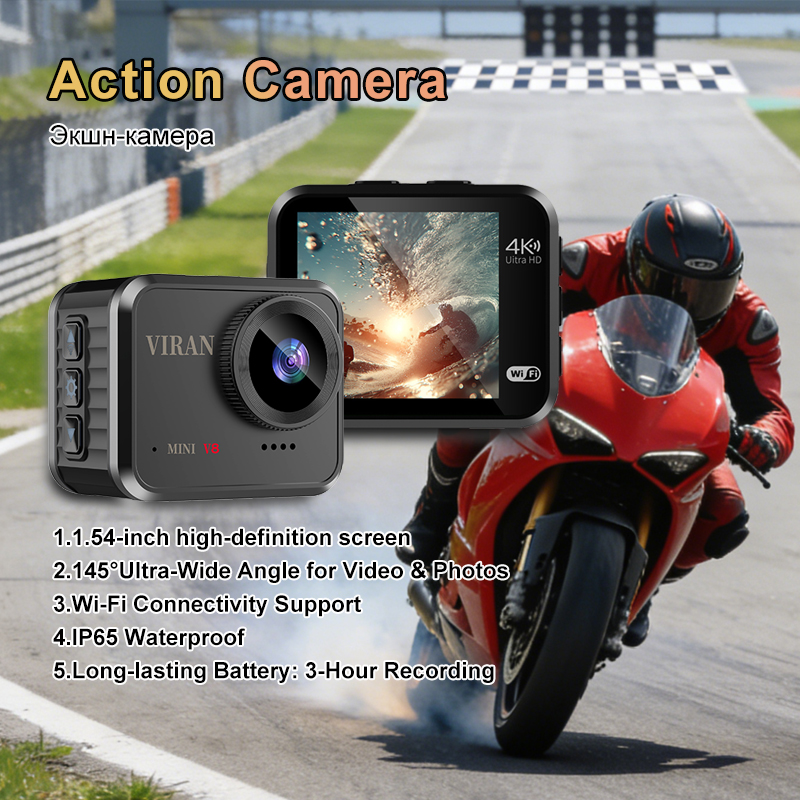 Mini Action Camera 4K Ultra HD - Home Cinema Outdoor recension och pris