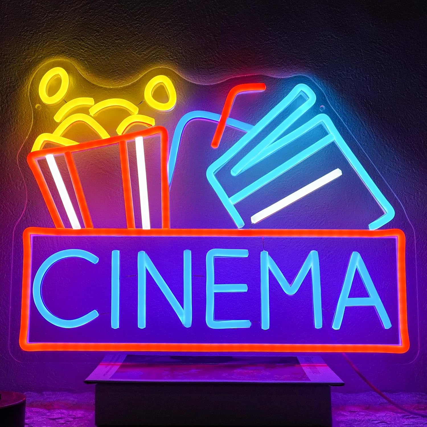 Cinema Neon Sign USB Powered L - Home Cinema Outdoor recension och pris