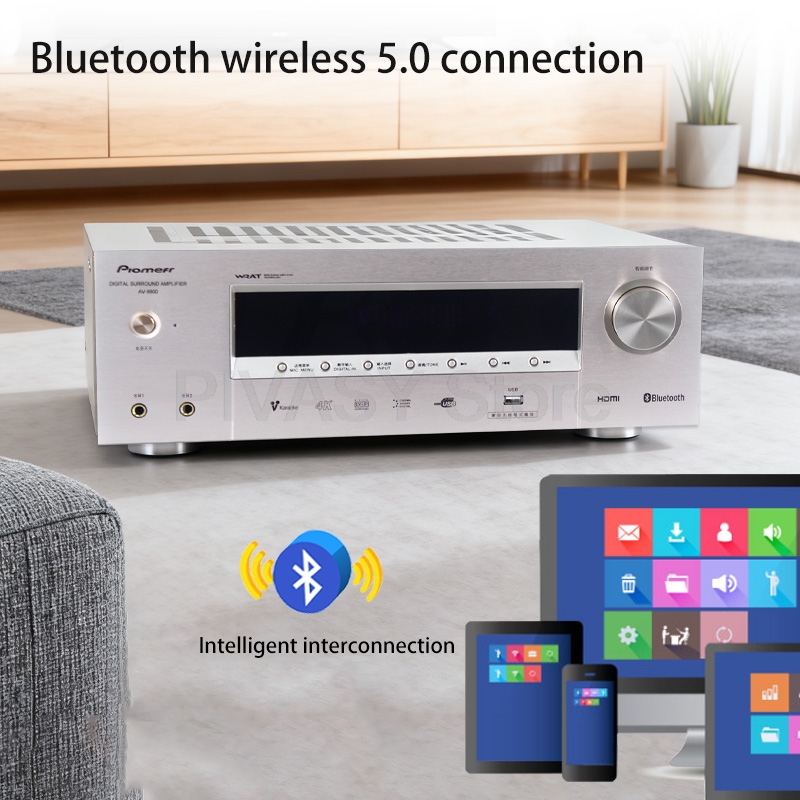 1200W Amplifier Bluetooth Amp  - Home Cinema Bluetooth recension och pris