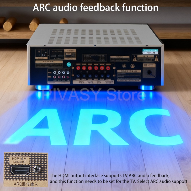 1200W Amplifier Bluetooth Amp  - Home Cinema Bluetooth recension och pris