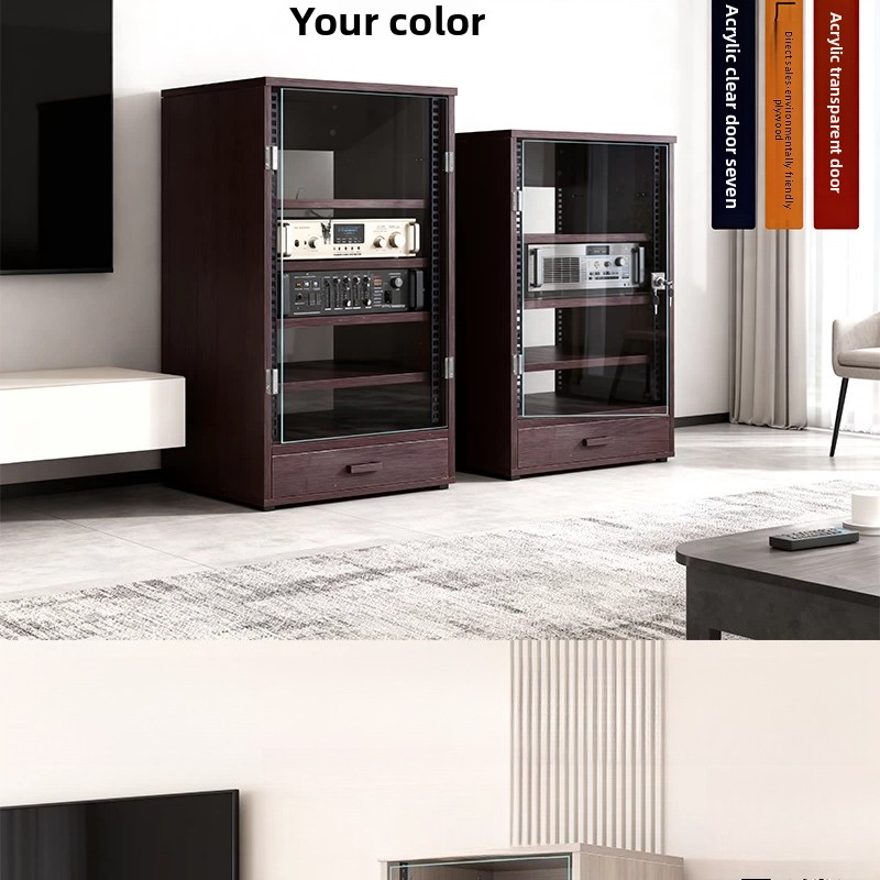 Front transparent door 8U - 16 - Home Cinema Outdoor recension och pris