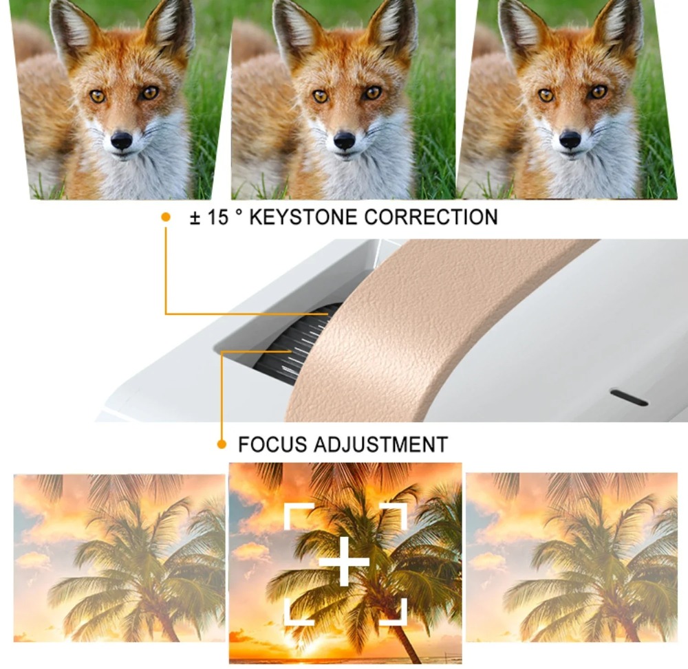 Portable Smart 4K Projector Mi - Home Cinema Led recension och pris
