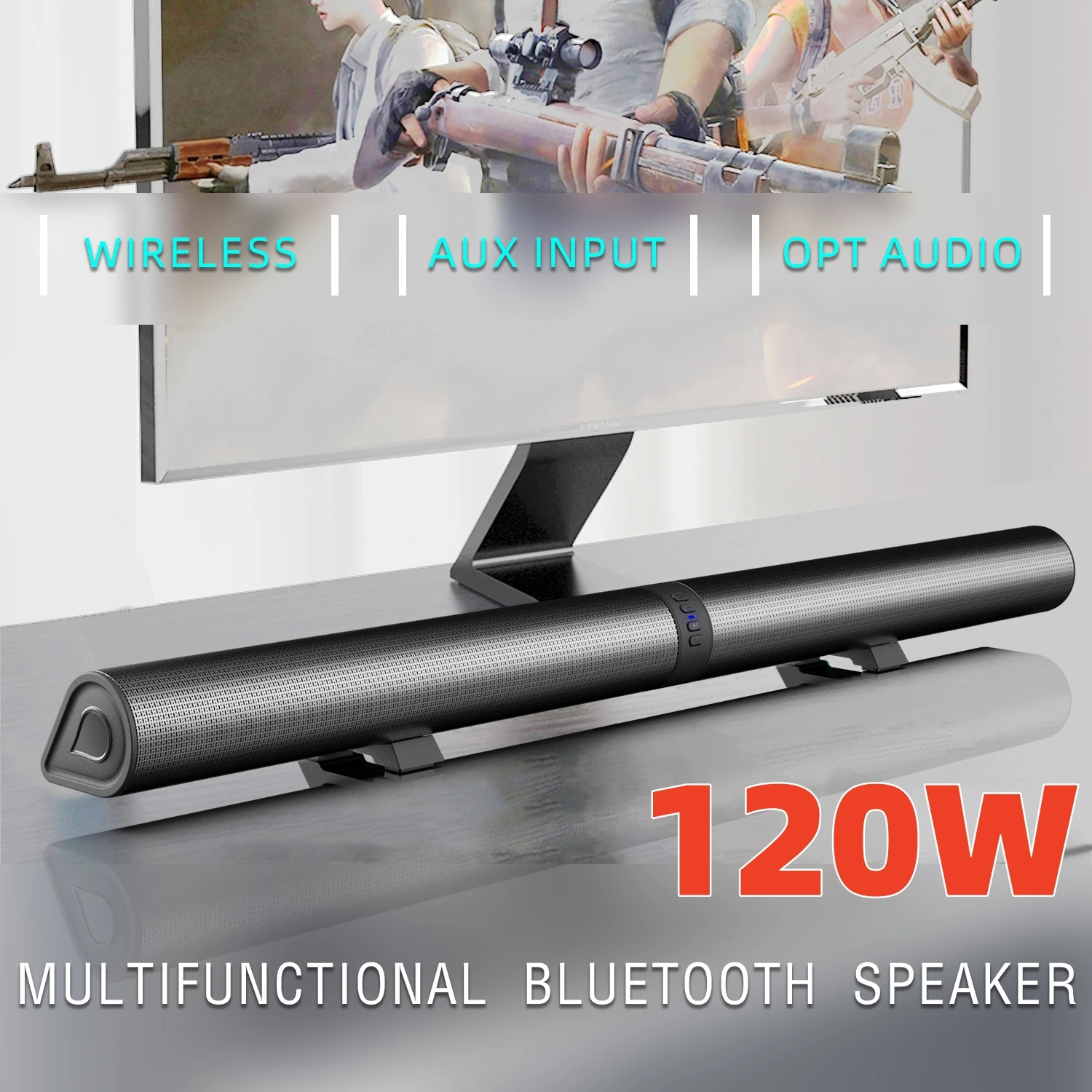 FM Soundbar TV Bluetooth Speak - Home Cinema Focal recension och pris